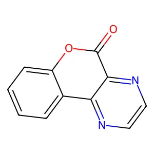 5H-[1]Benzopyrano[3,4-b]pyrazin-5-one structure