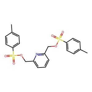 2,6-Bis(tosyloxymethyl)pyridine structure