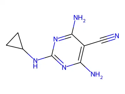 Dicyclanil structure