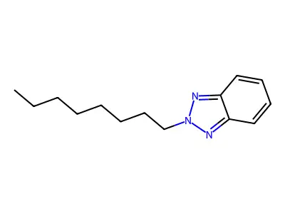 2-Octyl-2H-benzo(d)(1,2,3)triazole structure