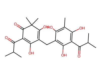 Saroaspidin A structure