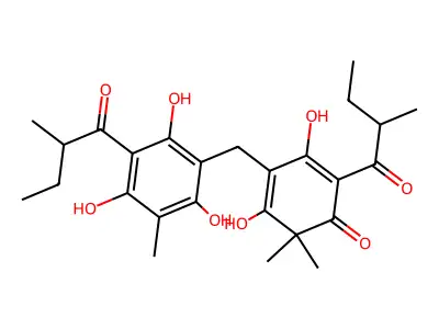 Saroaspidin C structure