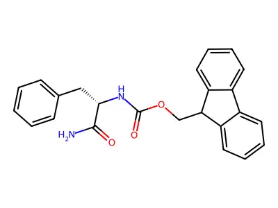 Fmoc-Phe-NH2 structure