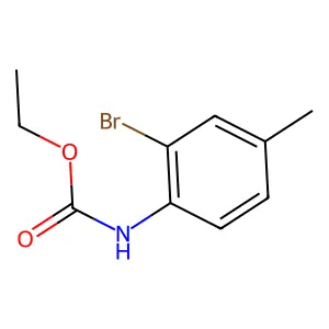 ethyl N-(2-bromo-4-methylphenyl)carbamate structure
