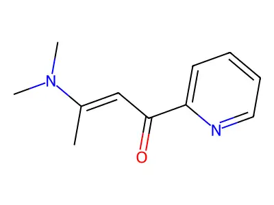 3-(Dimethylamino)-1-(2-pyridinyl)-2-buten-1-one structure