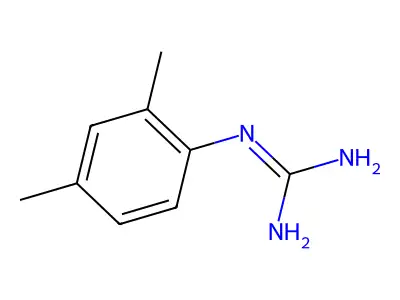 2-(2,4-Dimethylphenyl)guanidine structure