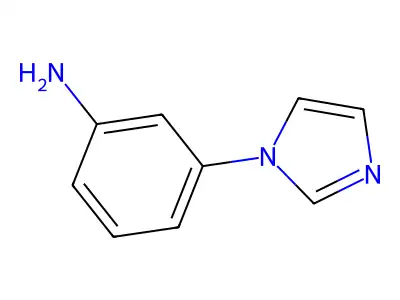 3-(1H-imidazol-1-yl)aniline structure