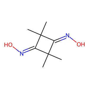 2,2,4,4-Tetramethylcyclobutane-1,3-dione dioxime structure