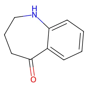 1,2,3,4-Tetrahydro-benzo(b)azepin-5-one structure