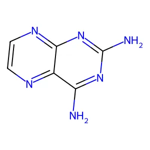 2,4-Diaminopteridine structure