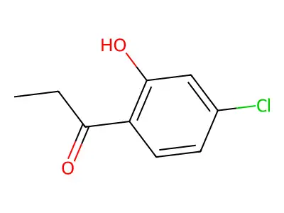 1-(4-Chloro-2-hydroxyphenyl)propan-1-one structure