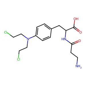 beta-Alanylmelphalan structure