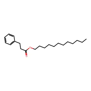 Dodecyl 3-phenylpropanoate structure