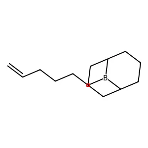 9-Borabicyclo[3.3.1]nonane, 9-(5-hexenyl)- structure