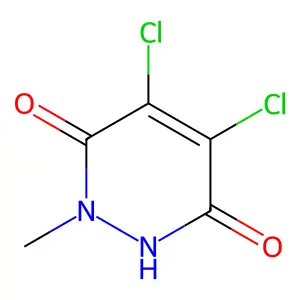 4,5-dichloro-6-hydroxy-2-methyl-3(2H)-pyridazinone structure