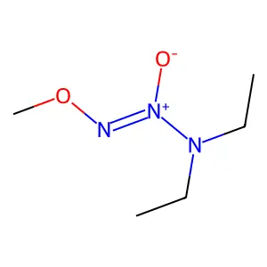1-Triazene, 3,3-diethyl-1-methoxy-, 2-oxide structure