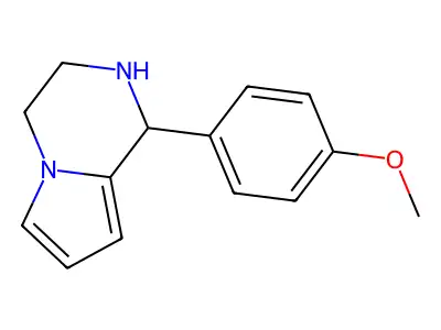 1-(4-Methoxy-phenyl)-1,2,3,4-tetrahydro-pyrrolo[1,2-a]pyrazine structure