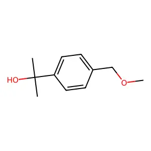 2-(4-Methoxymethylphenyl)-2-propanol structure