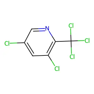 3,5-Dichloro-2-(trichloromethyl)pyridine structure