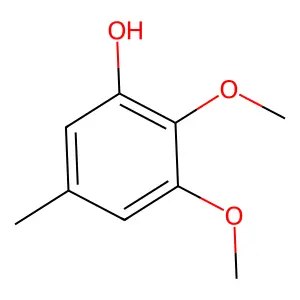 2,3-Dimethoxy-5-methylphenol structure