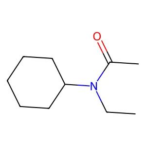 N-Cyclohexyl-N-ethylacetamide structure