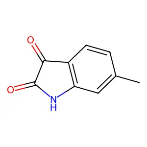 6-Methyl-1H-indole-2,3-dione structure