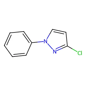 3-Chloro-1-phenyl-1H-pyrazole structure