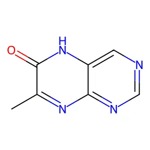 7-Methyl-6(5H)-pteridinone structure