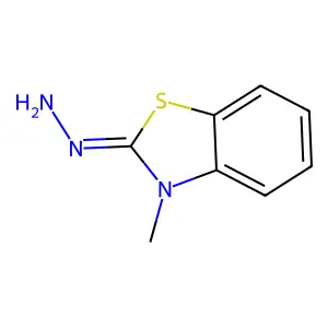 3-甲基-2-苯并噻唑酮腙 structure