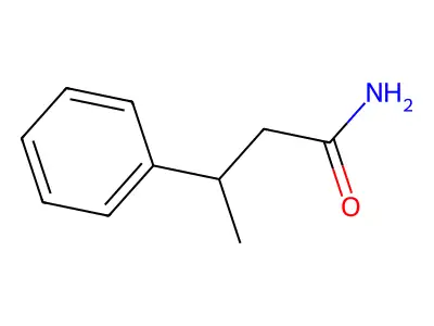 (3S)-3-phenylbutanamide structure