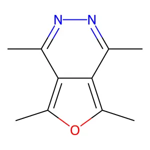 1,4,5,7-Tetramethylfuro[3,4-d]pyridazine structure