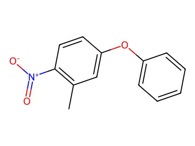 2-Nitro-5-phenoxytoluene structure