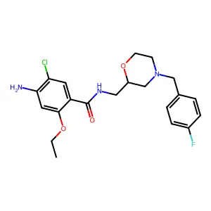 莫沙必利 structure