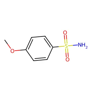 4-甲氧基苯磺酰胺 structure