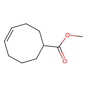 Methyl cyclooct-4-ene-1-carboxylate structure