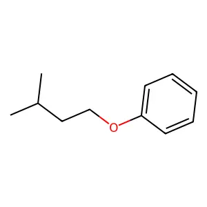 (3-Methylbutoxy)benzene structure