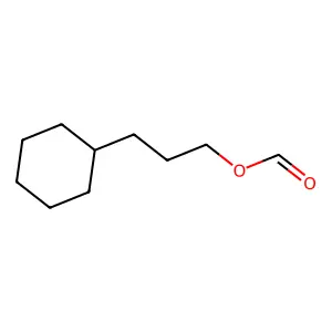 Cyclohexylpropyl formate structure