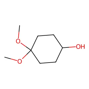 4,4-Dimethoxycyclohexanol structure