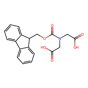 N-Fmoc-iminodiacetic acid structure