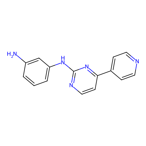 N-(4-Pyridin-4-yl-pyrimidin-2-yl)-benzene-1,3-diamine structure