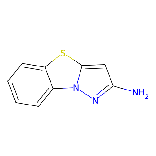 Pyrazolo[5,1-b][1,3]benzothiazol-2-amine structure