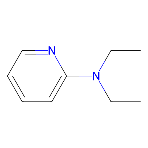 2-Diethylaminopyridine structure