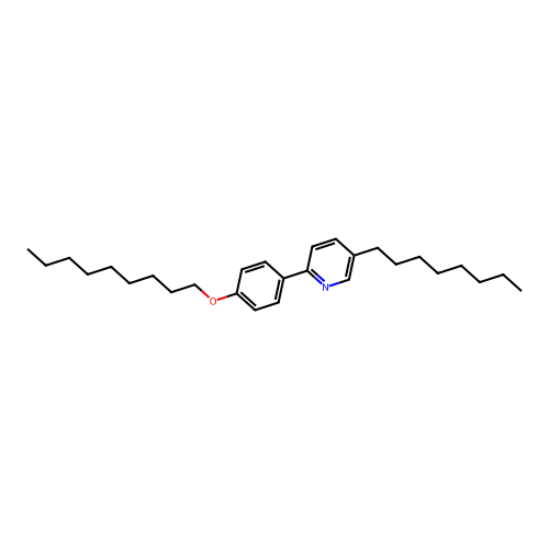 2-[4-(Nonyloxy)phenyl]-5-octylpyridine structure