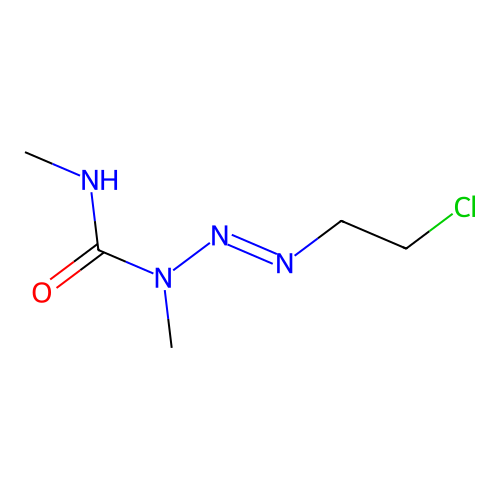1-(2-Chloroethyldiazenyl)-1,3-dimethylurea structure