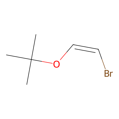 (Z)-1-Bromo-2-tert-butoxyethene structure