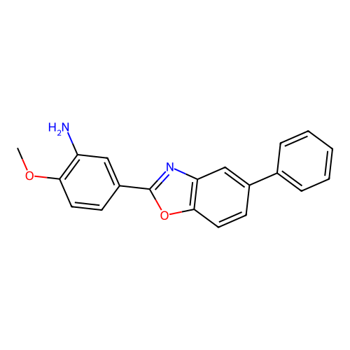 2-(3-Amino-4-methoxyphenyl)-5-phenylbenzoxazole structure