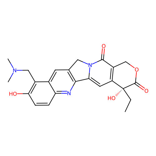 (R)-Topotecan structure