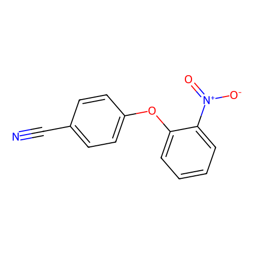 4-(2-Nitrophenoxy)benzonitrile structure