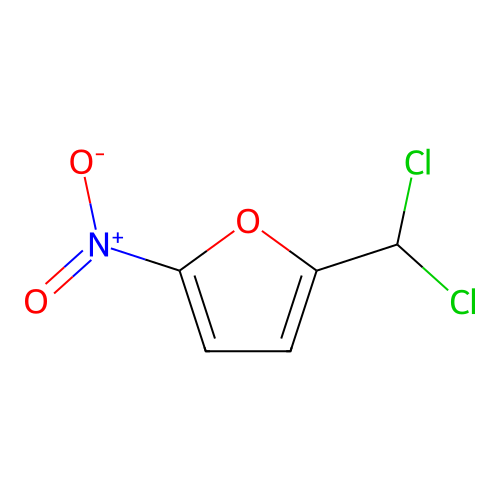 2-(Dichloromethyl)-5-nitrofuran structure