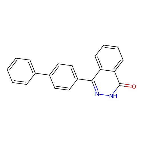 1(2H)-Phthalazinone, 4-[1,1'-biphenyl]-4-yl- structure